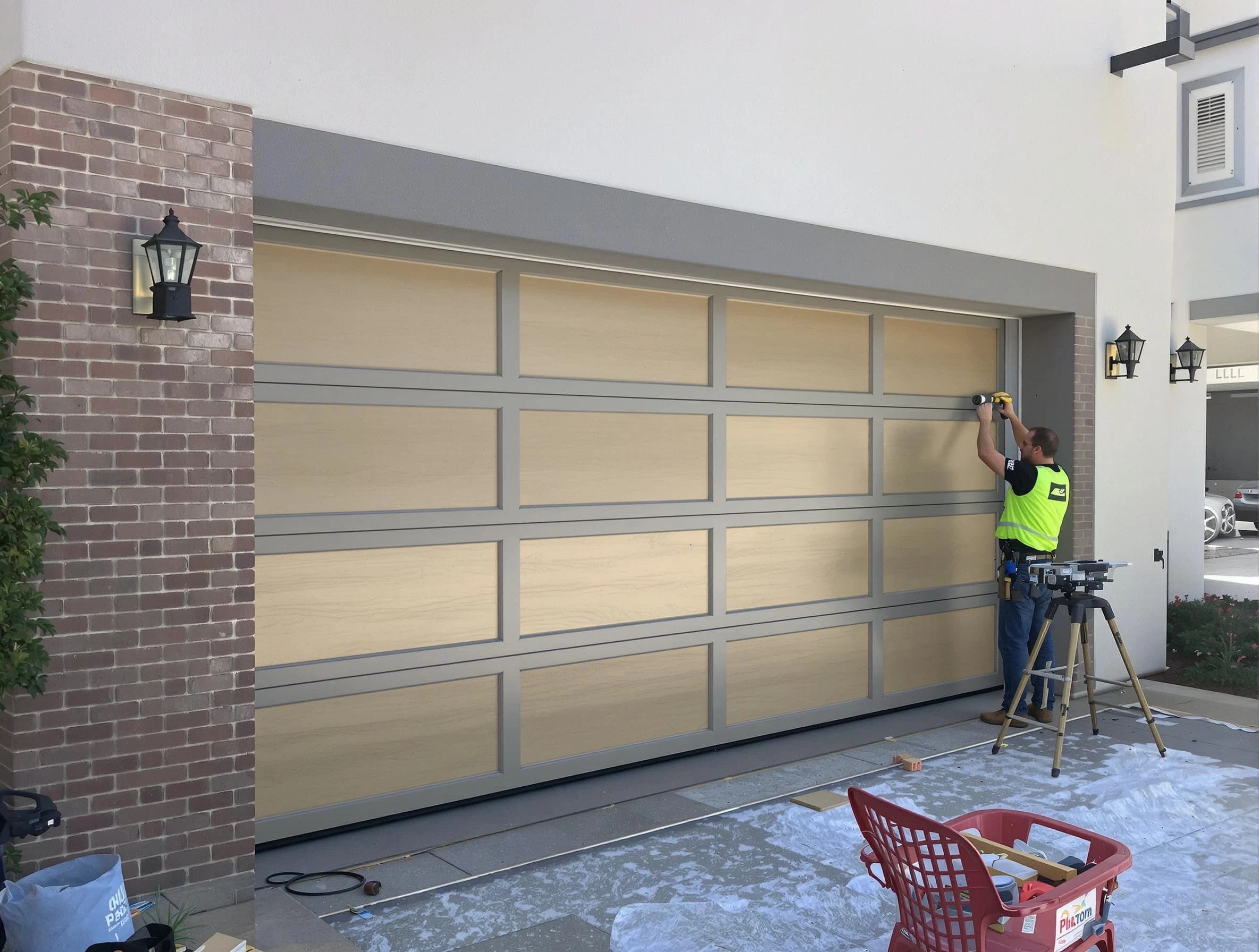 Garage door replacement service by Smyrna Garage Door Repair in Smyrna