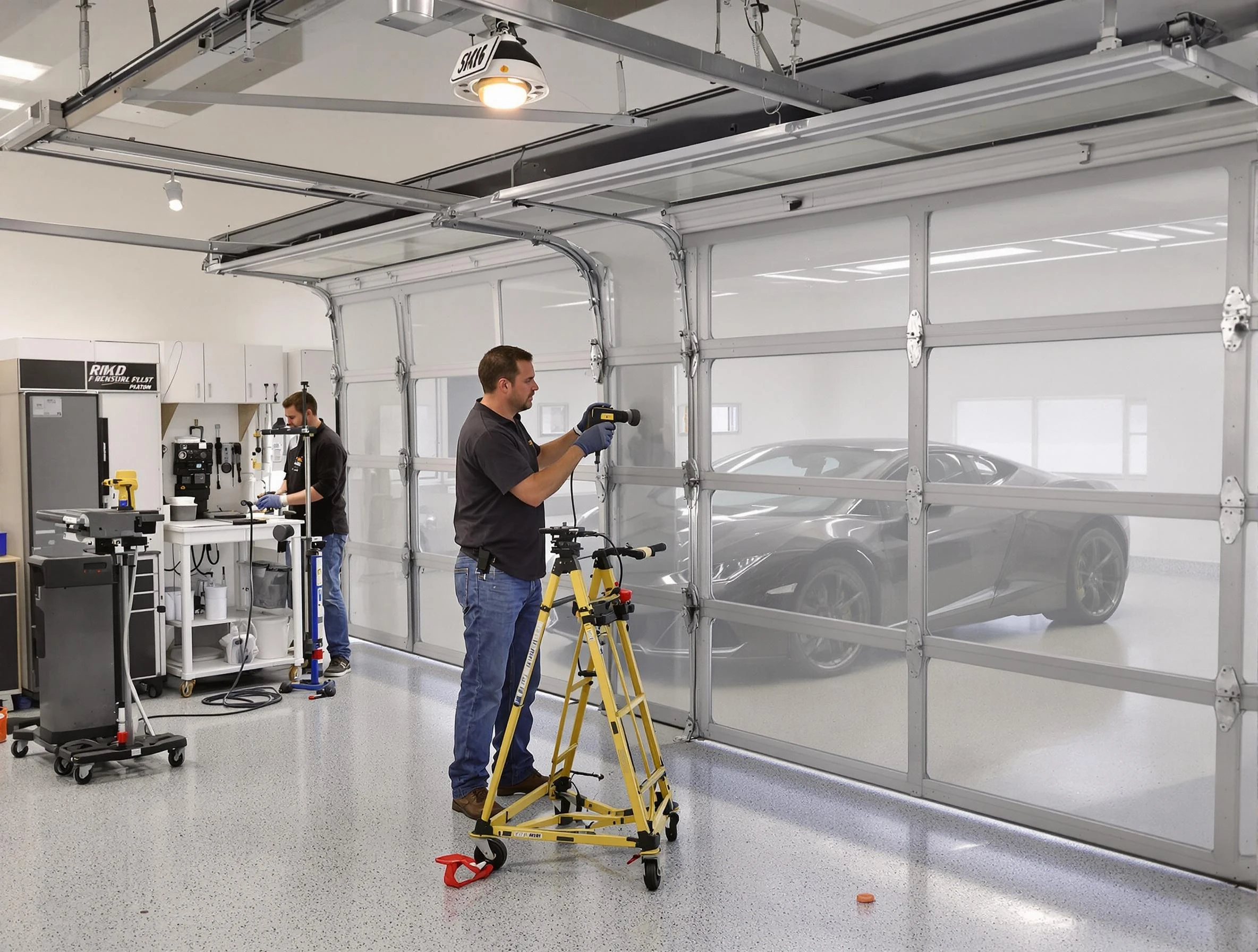 Garage Door Dents Repair in Smyrna