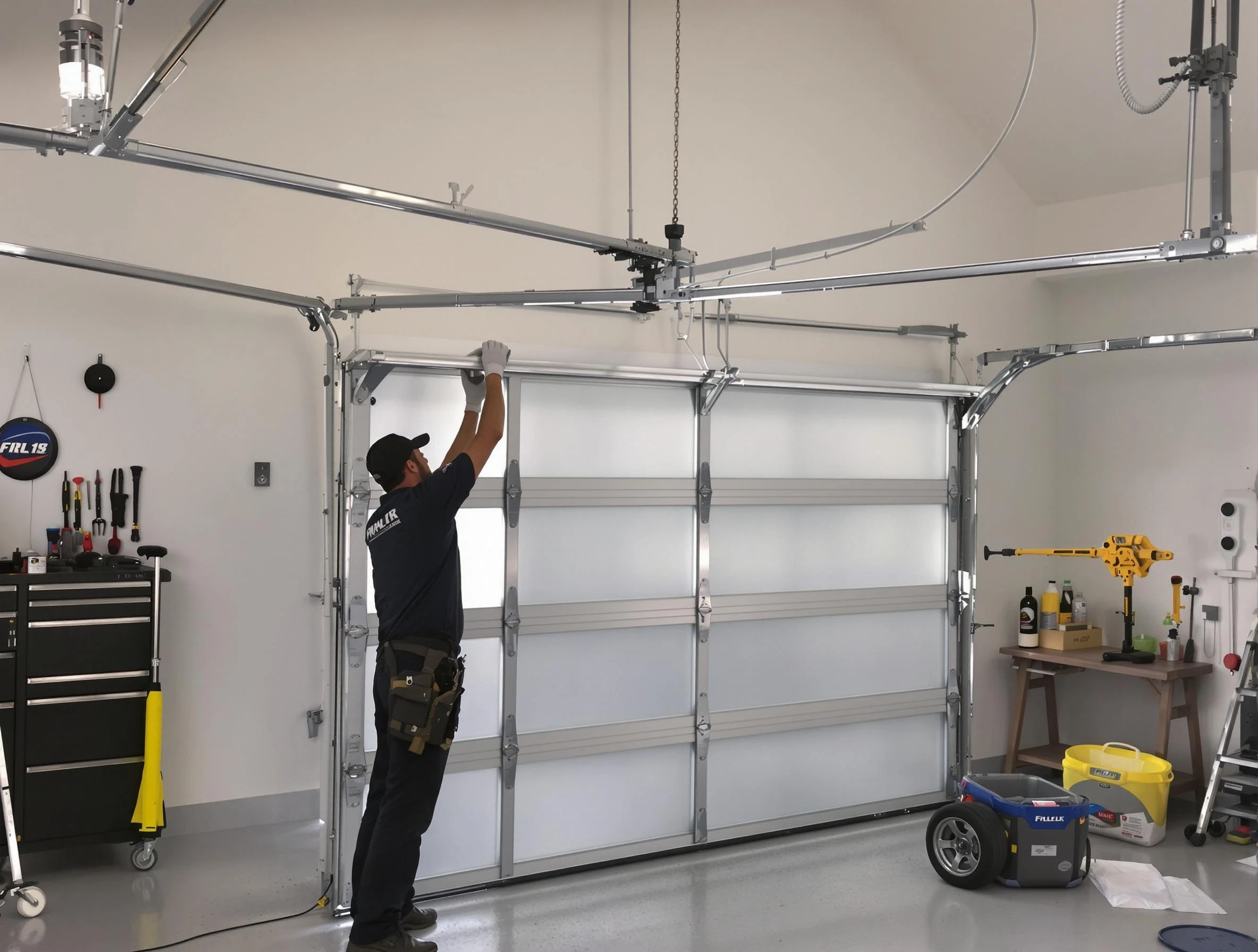 Smyrna Garage Door Repair certified team performing precision garage door installation in Smyrna